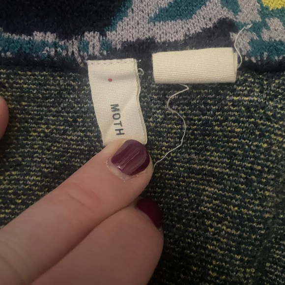 Moth for Anthropologie cardigan-XSP - Picture 2 of 4
